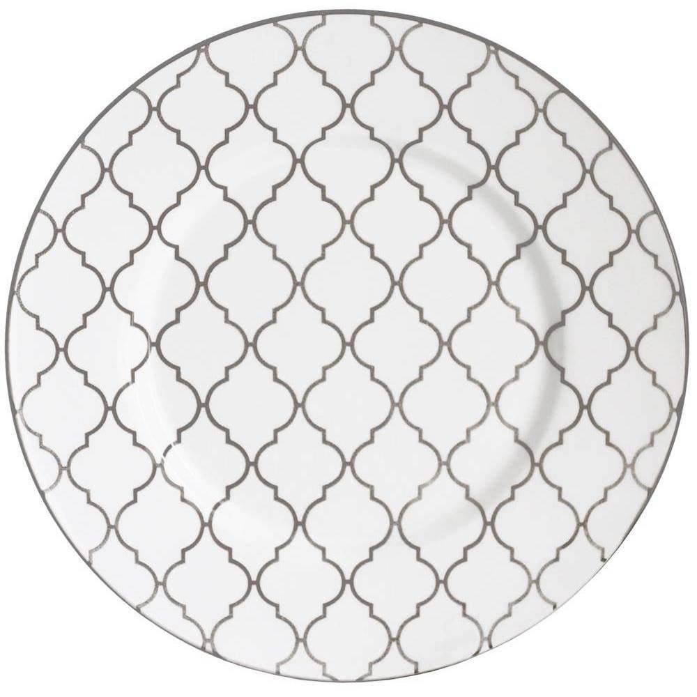 Baum 16 Piece Moroccan Grey Dinnerware Set WGL03