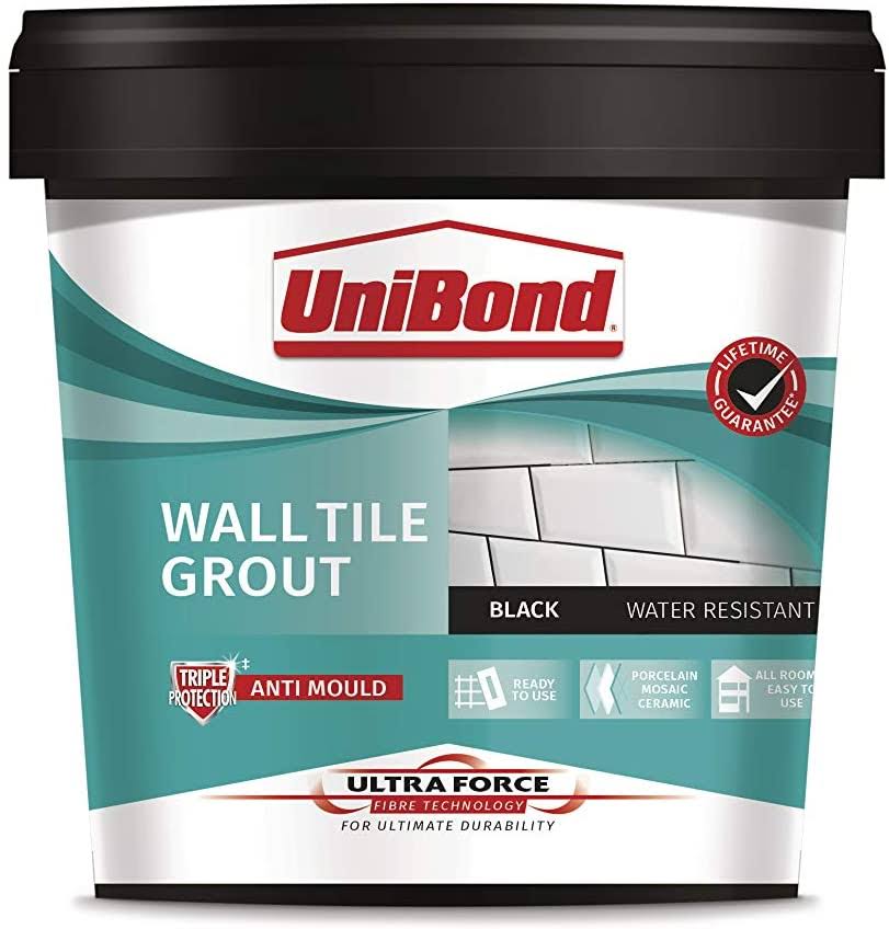 UniBond 2643634 Ultraforce Wall Grout, Black - WGL-03