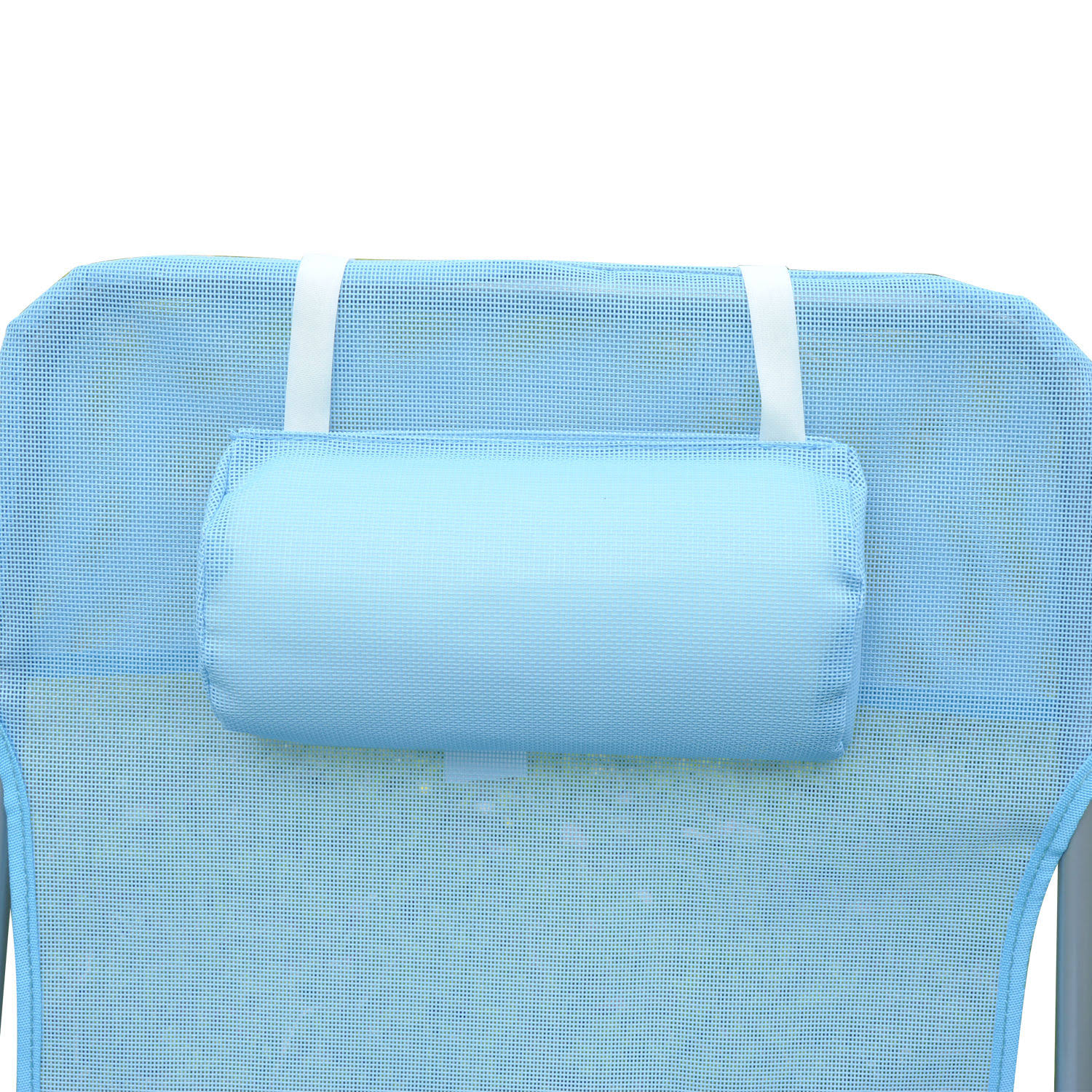 Outsunny Lightweight Outdoor Patio Folding Chaise Lounge Chair Blue