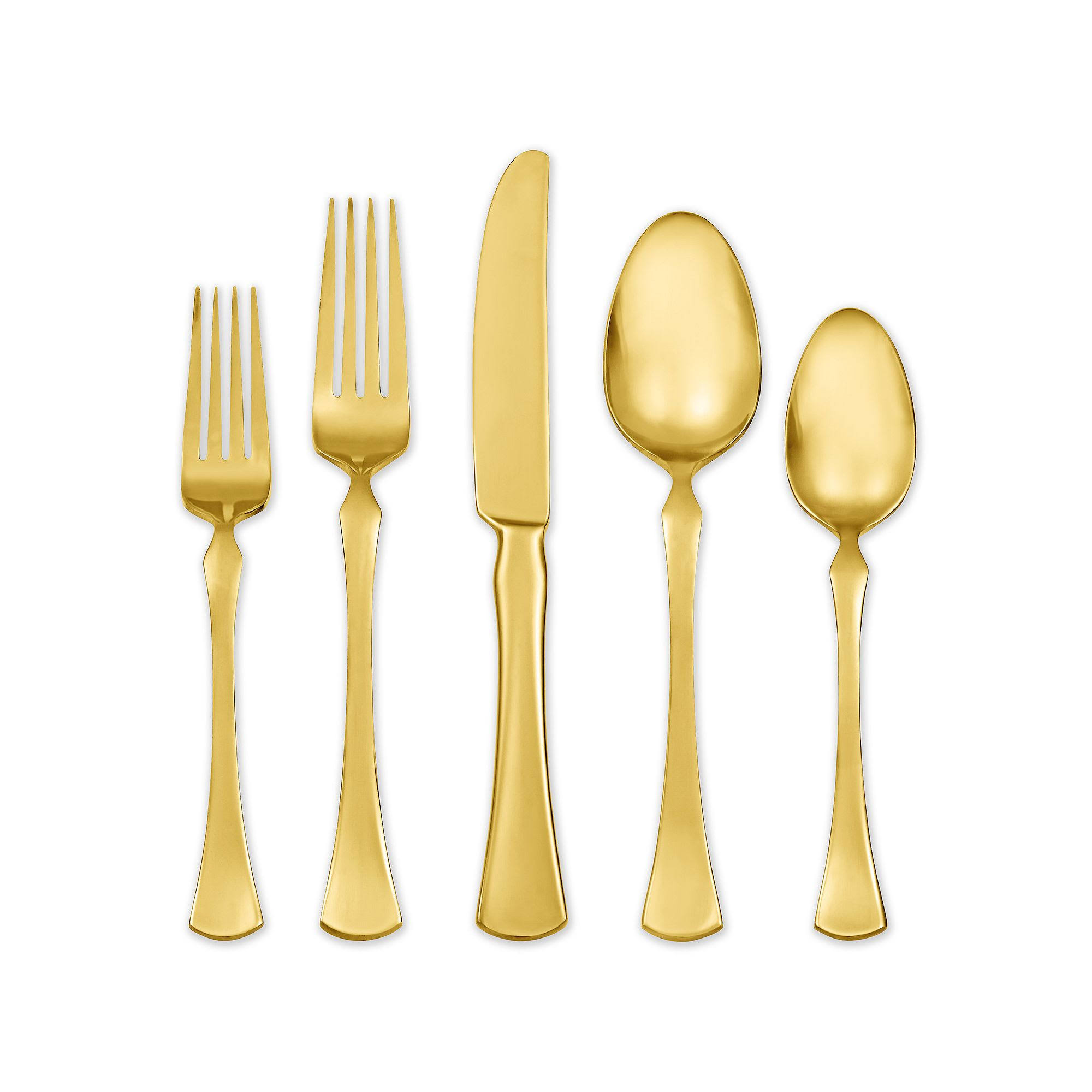 Skandia Refined Gold 5 pc. Flatware Set WGL03