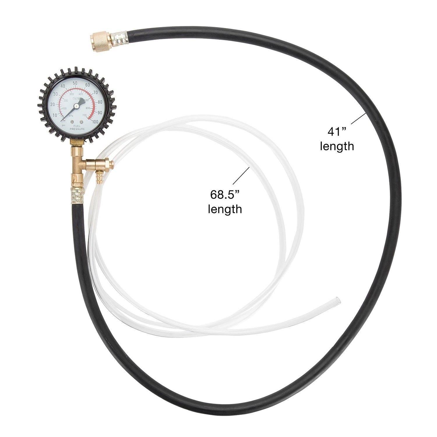 OEMTOOLS 27167 Fuel Pressure Test Kit WGL03