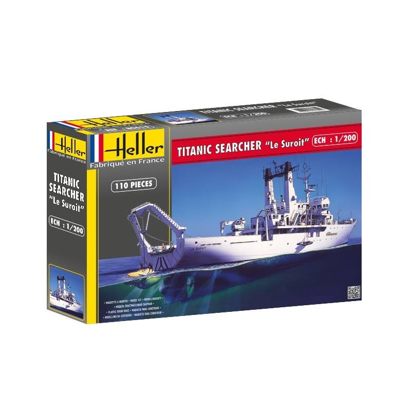 1:200 Heller Titanic Searcher Le Suroit Model Kit. - WGL-03