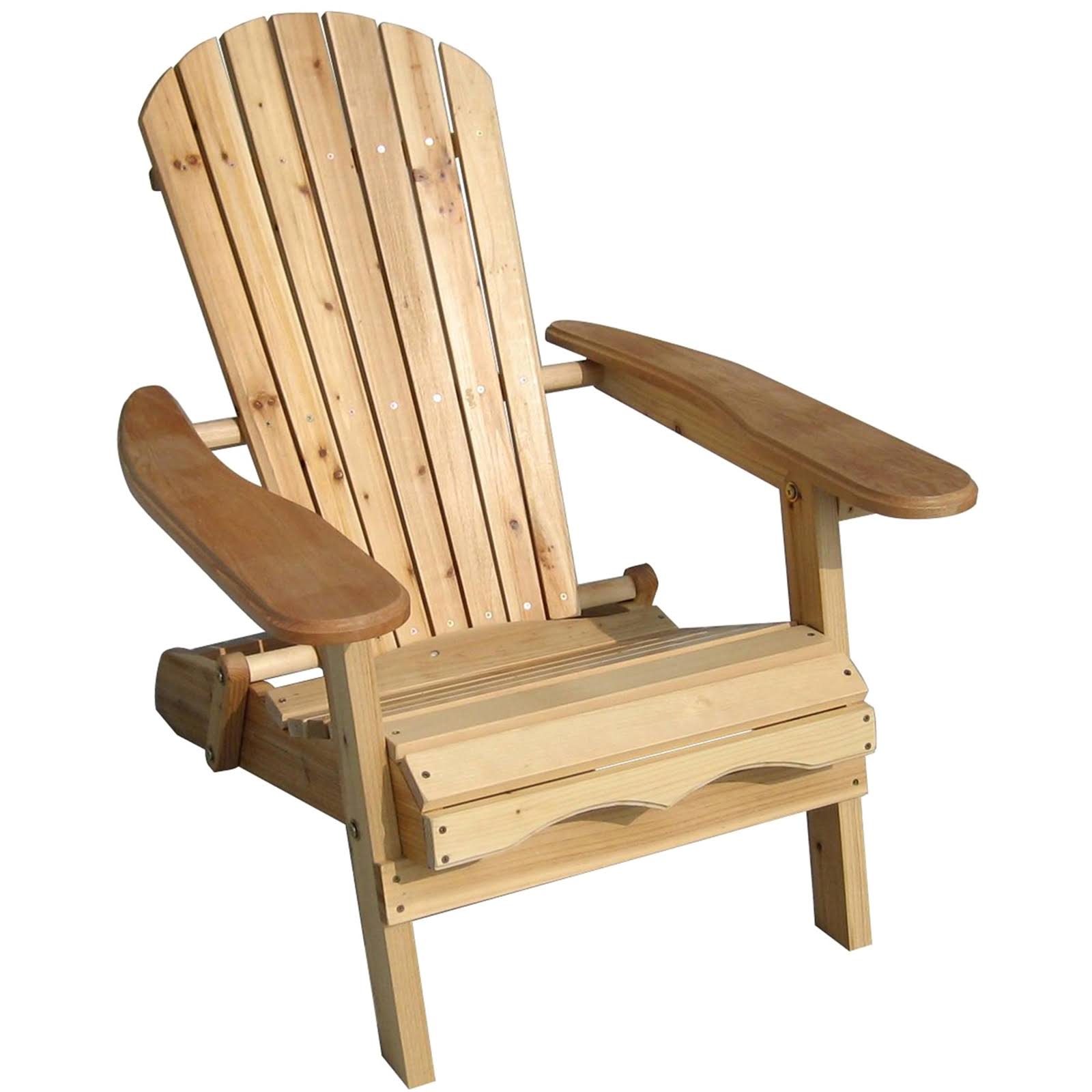 Living Accents Foldable Adirondack Chair Brown WGL 03   C58d6de3 632e 408d B3fa 5d9bb9a287da 