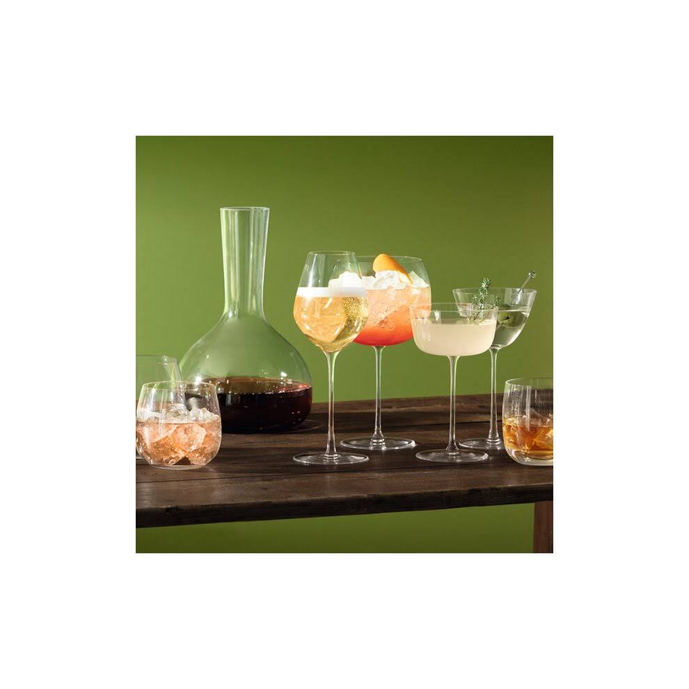 LSA Borough Champagne Tulip Glass 285ml Set of 4 WGL03