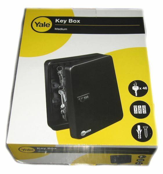 Yale Key Box Medium Combination Lock 46 Hooks WGL03