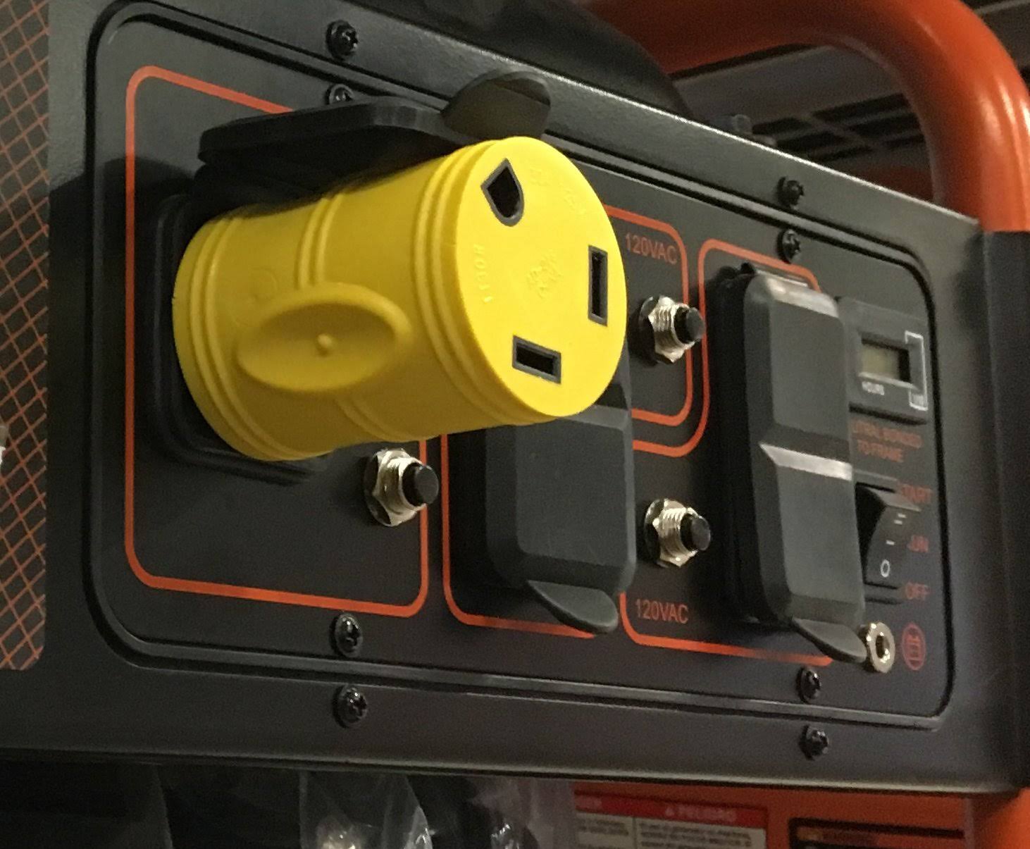 AC Works RV 30 Amp Power Adapter Kit for A Generator of NEMA L520, L530, L1420, L1430 and 14