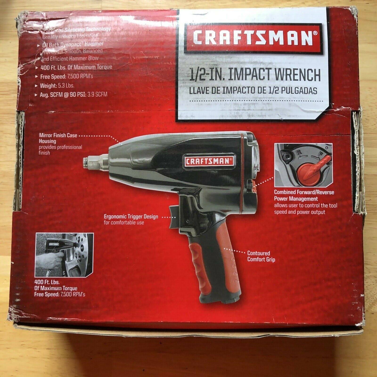 Craftsman 1/2 in. Impact Wrench WGL03