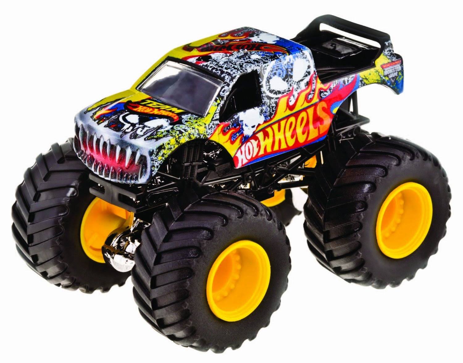 Hot Wheels Monster Jam 1:24 Team Hot Wheels Die-Cast vehicle, Assorted ...