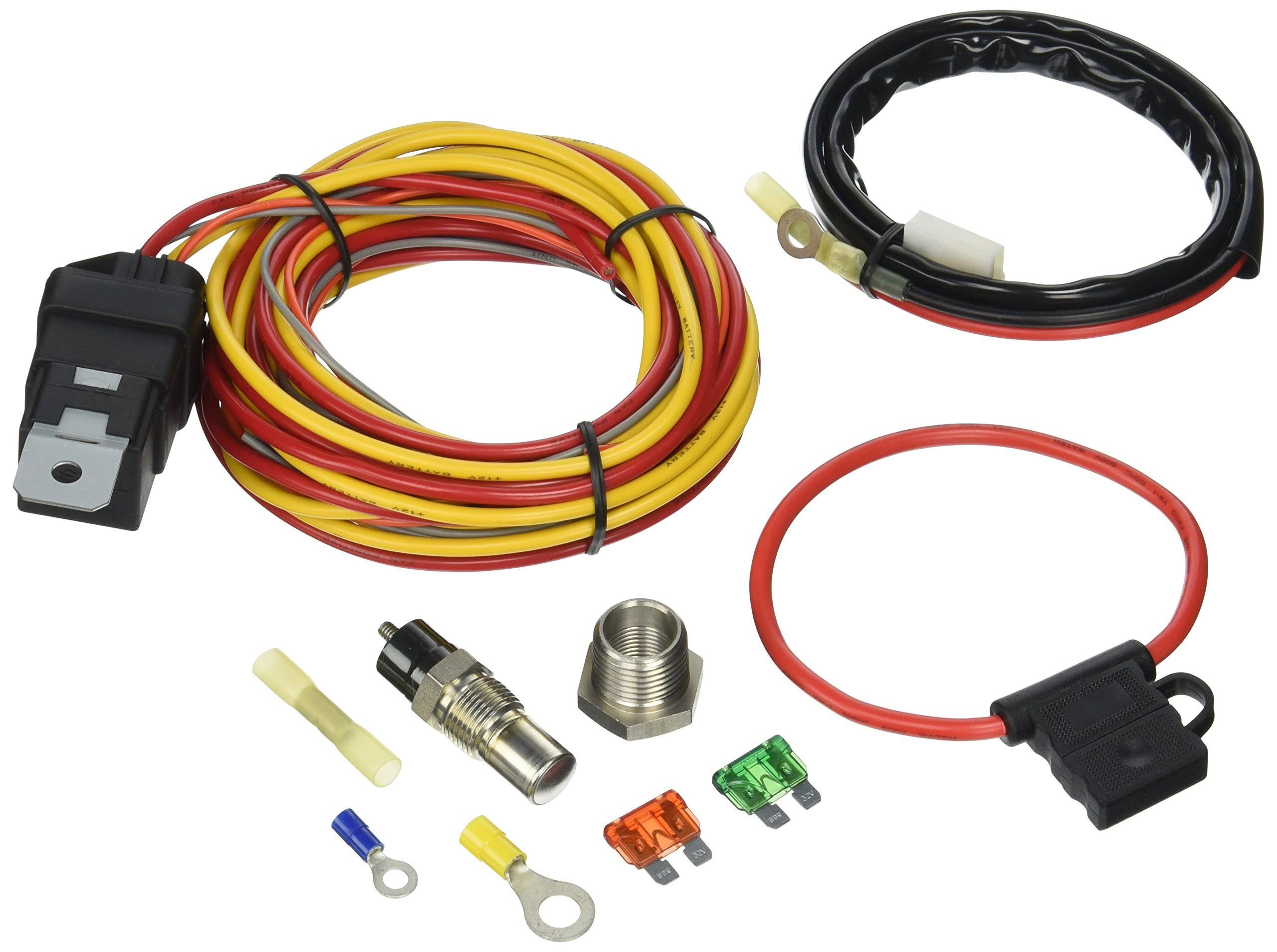 SPAL 185FH Advanced Technologies Cooling Fan Harness w/ Relay