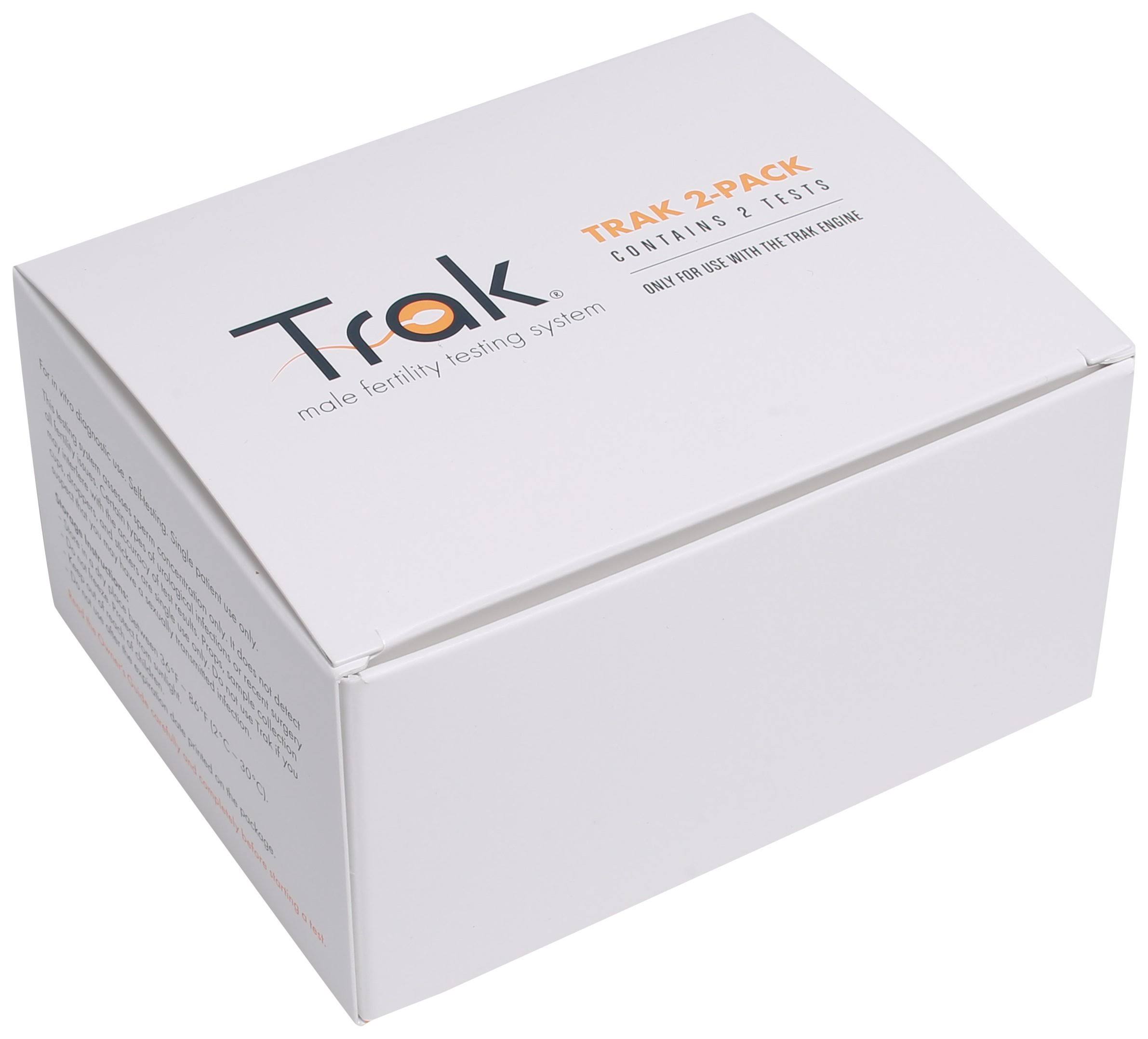 Trak at Home Male Fertility Sperm Test Refill Kit with 2 Tests (HSA/FSA