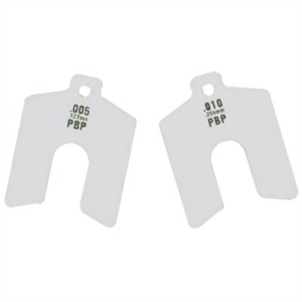 Precision Brand 42525 Stainless Steel Slotted Shim 0.005 x 5 x 5 in