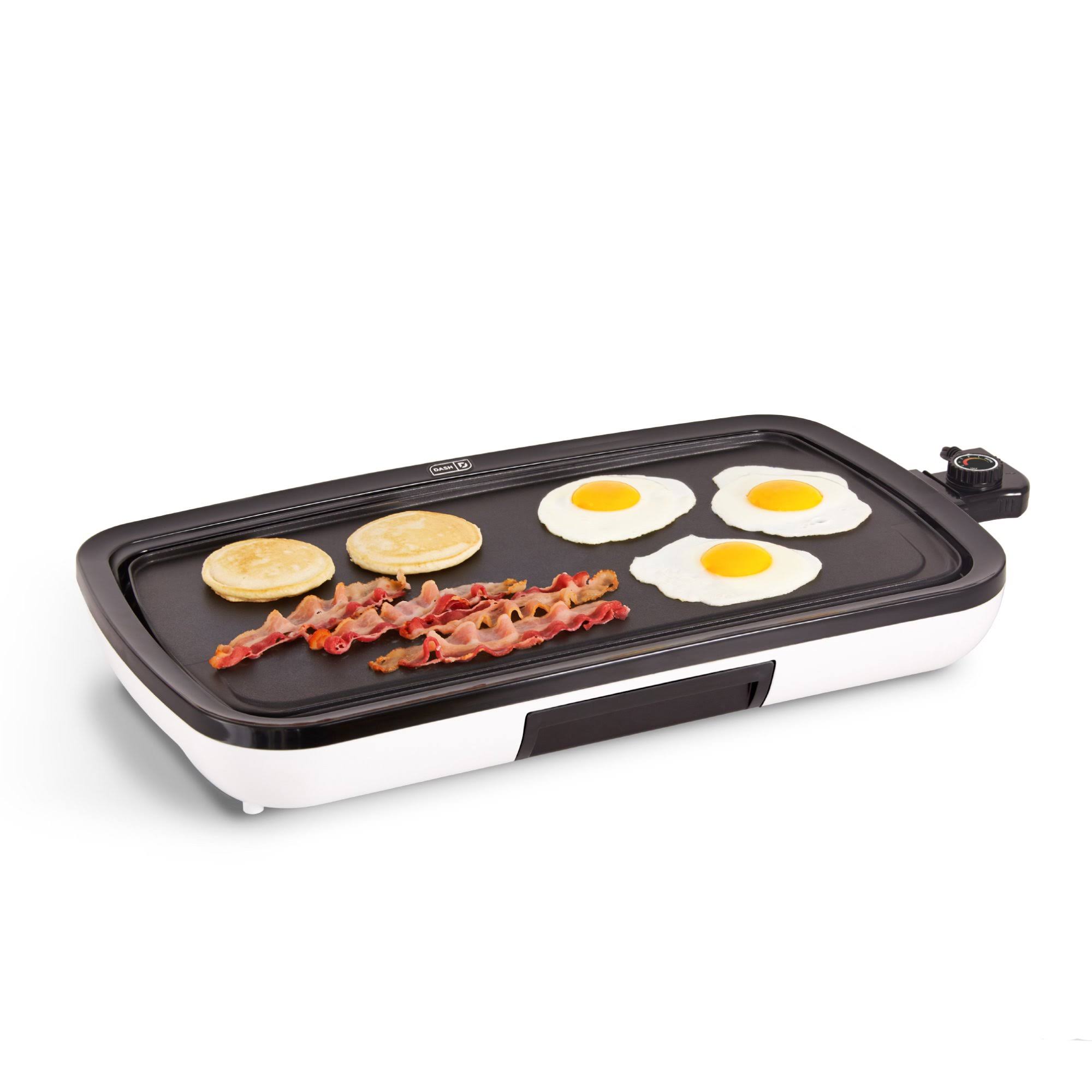 Dash Everyday Electric Griddle White (DEG200GBWH01) WGL03