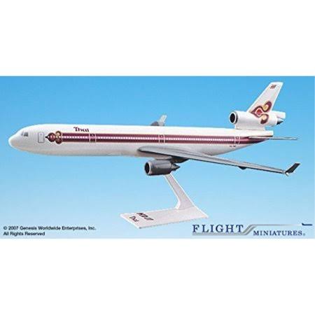 Flight Miniatures Thai Airways McDonnell Douglas MD-11 1:200 Scale - WGL-03