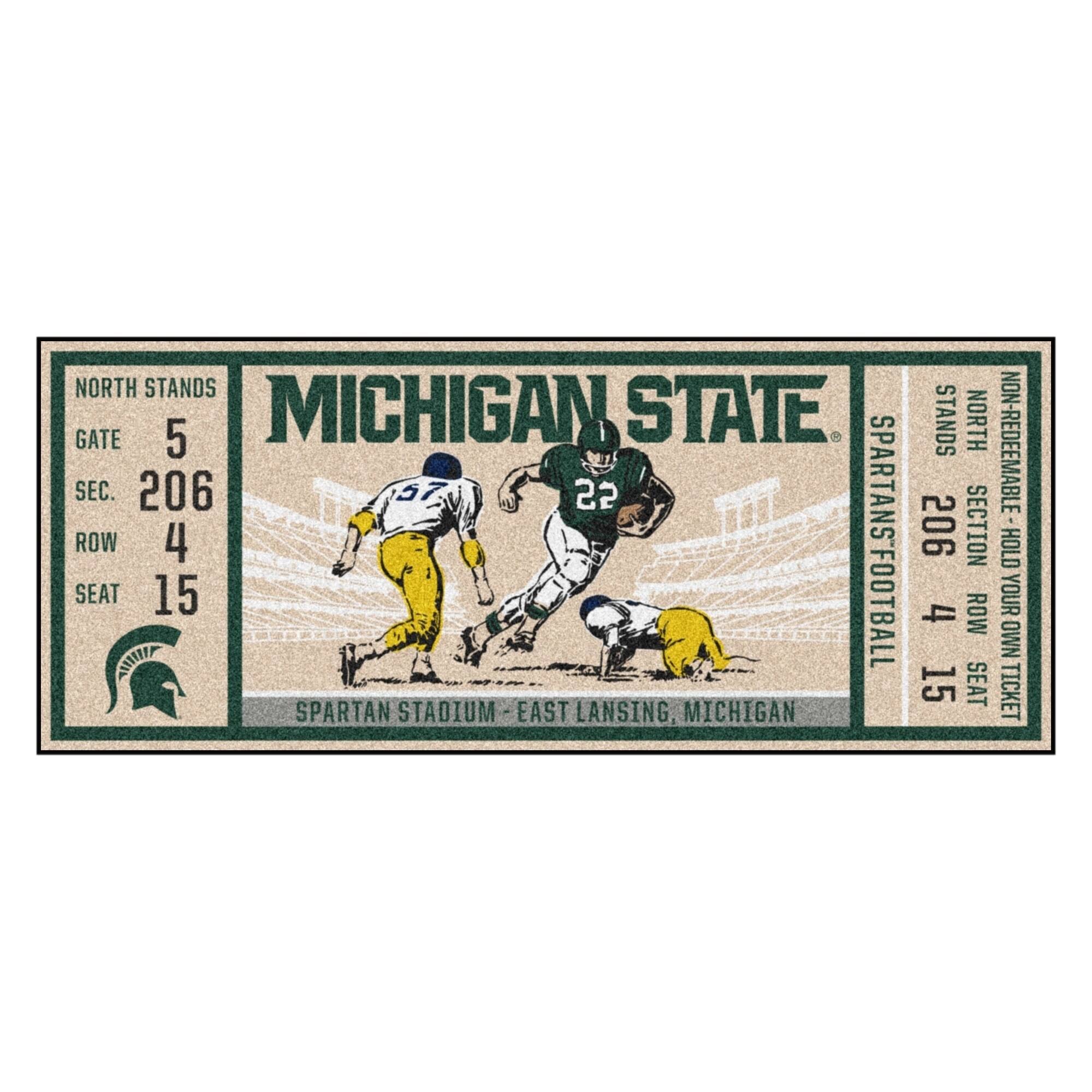 Michigan State University Ticket Runner - WGL-03