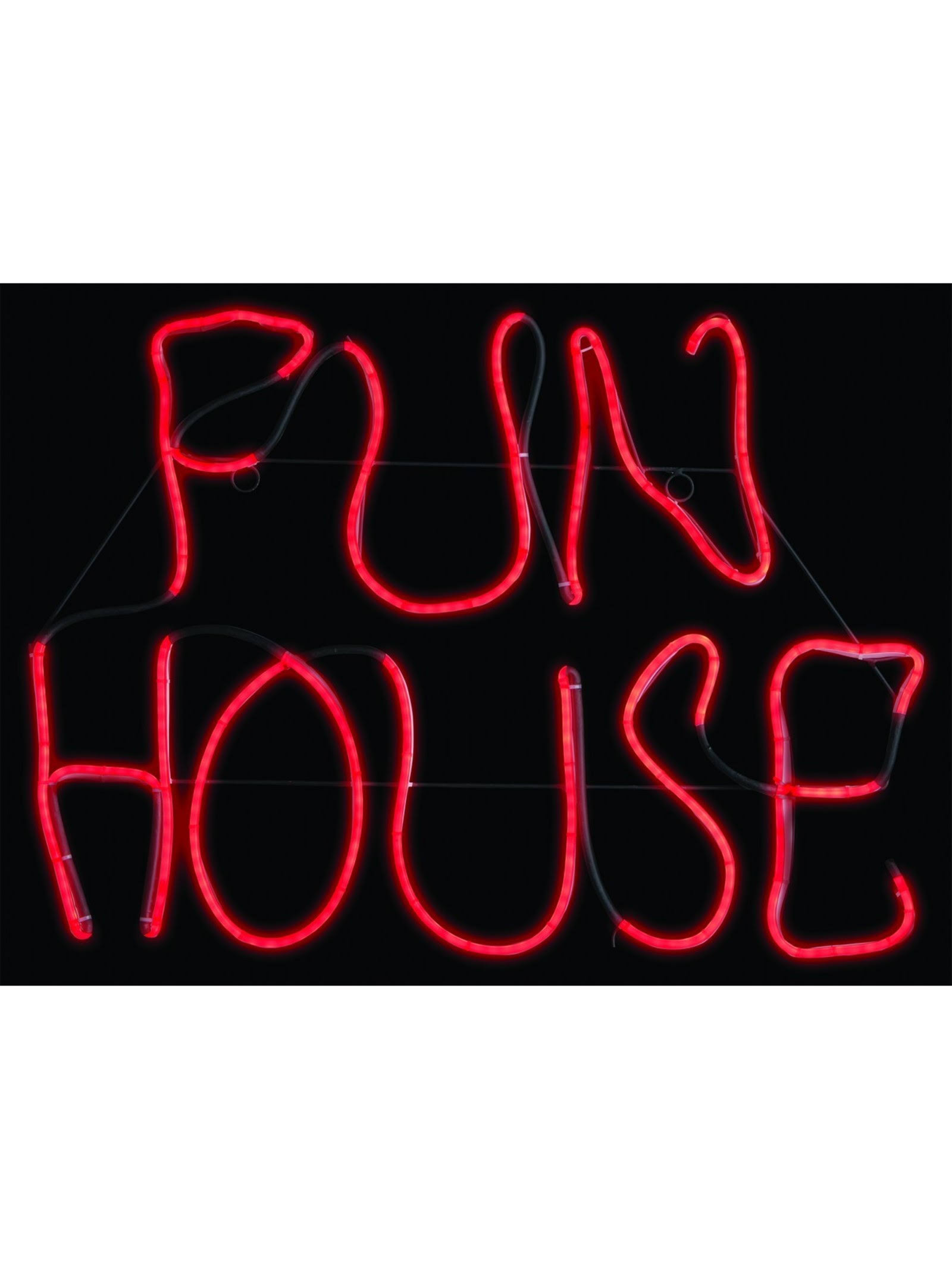 Light Glo Fun House Sign - customprintedsigns