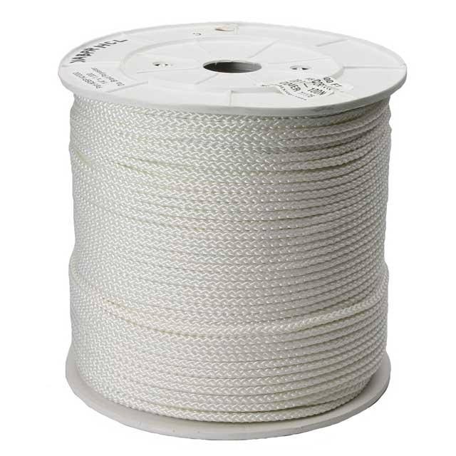 1/8x22 Diamond Braid Nylon Rope (1000&) - WGL-03