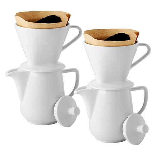 Melitta 640476 Procelain Carafe Set Singlepack (2Pack) 6 Cup