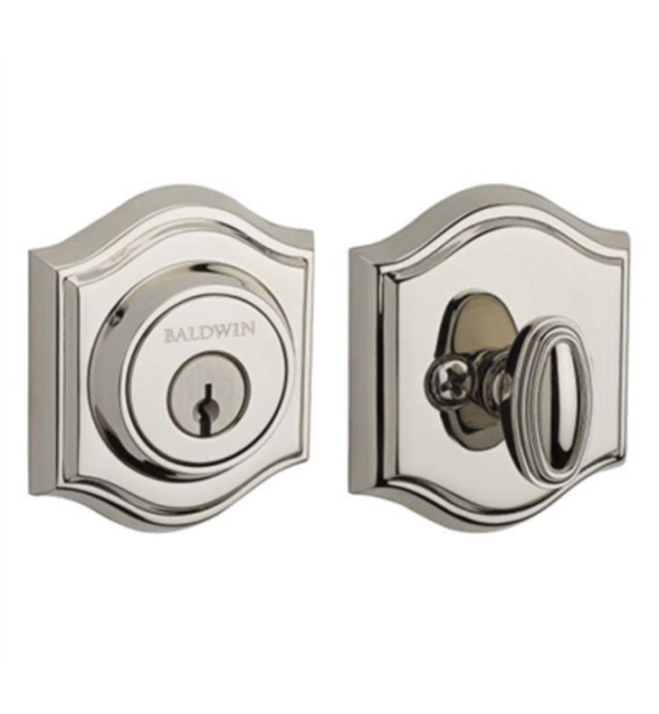 Baldwin Reserve SCTAD260S Single Cylinder Traditional Arch Deadbolt