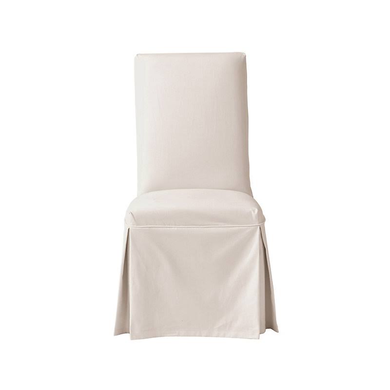 Parsons Chair Slipcover Ballard Essential Indigo Twill Ballard