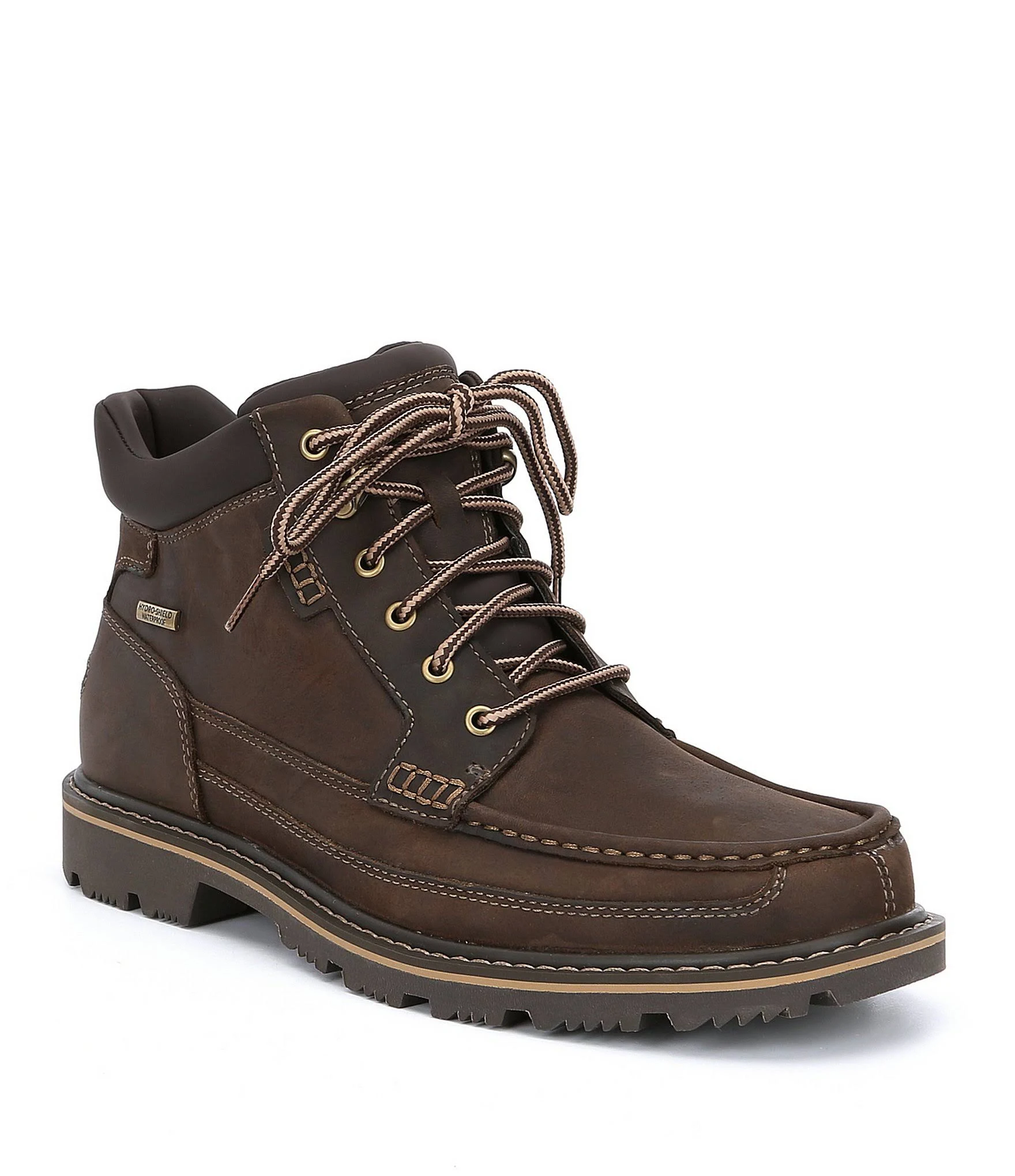 rockport gentlemen's waterproof moc toe mid boots