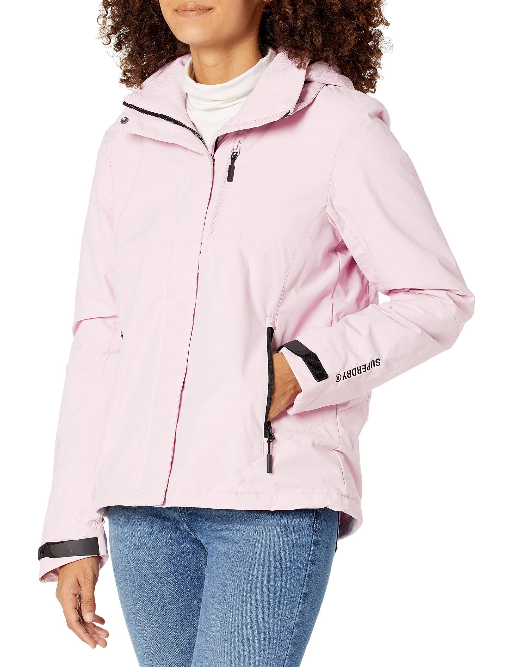 superdry pink hurricane jacket