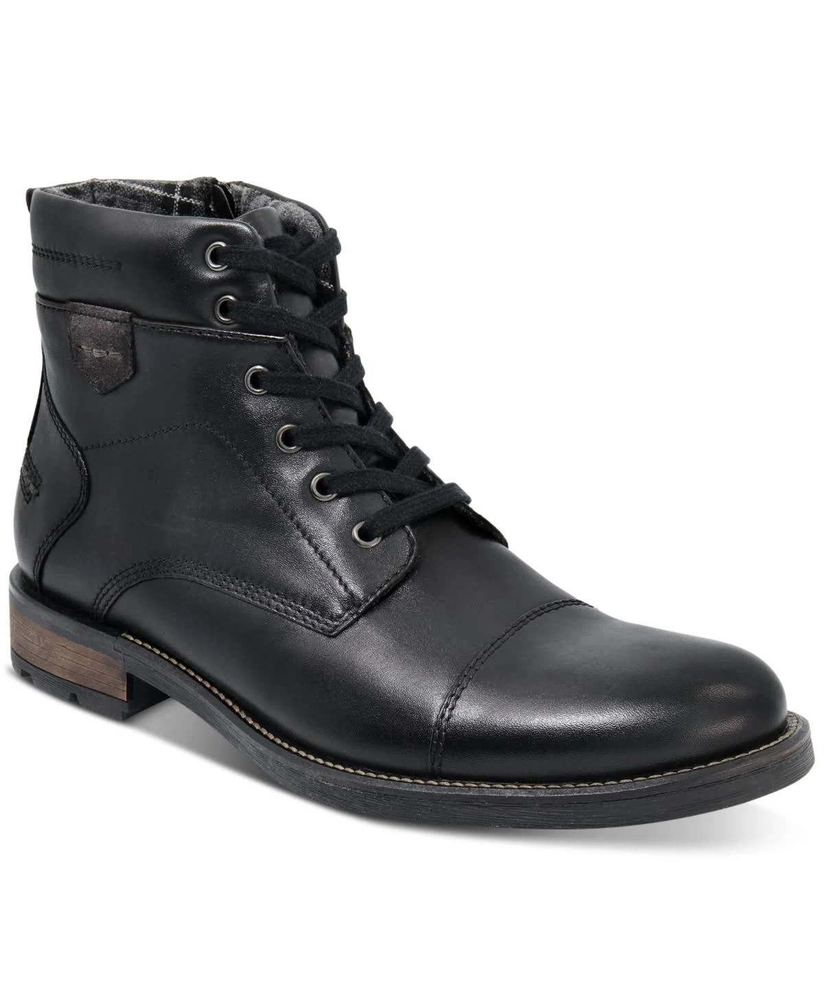 alfani cap toe boot