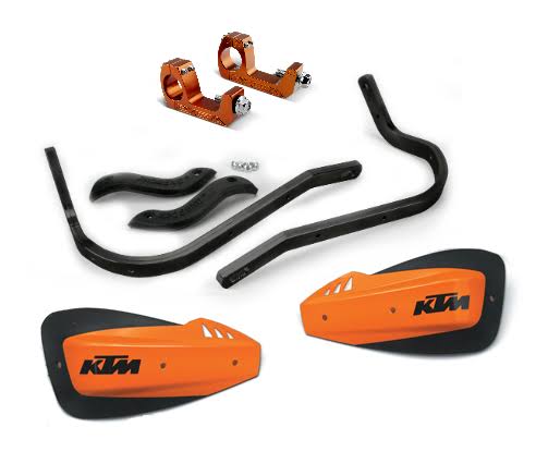 KTM Probend Handguards by Cycra (Orange 