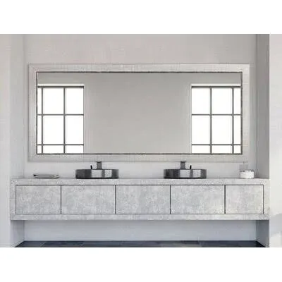 Vanity Mirror Ebern Designs Size, Modern Contemporary Bathroom Vanity Mirror