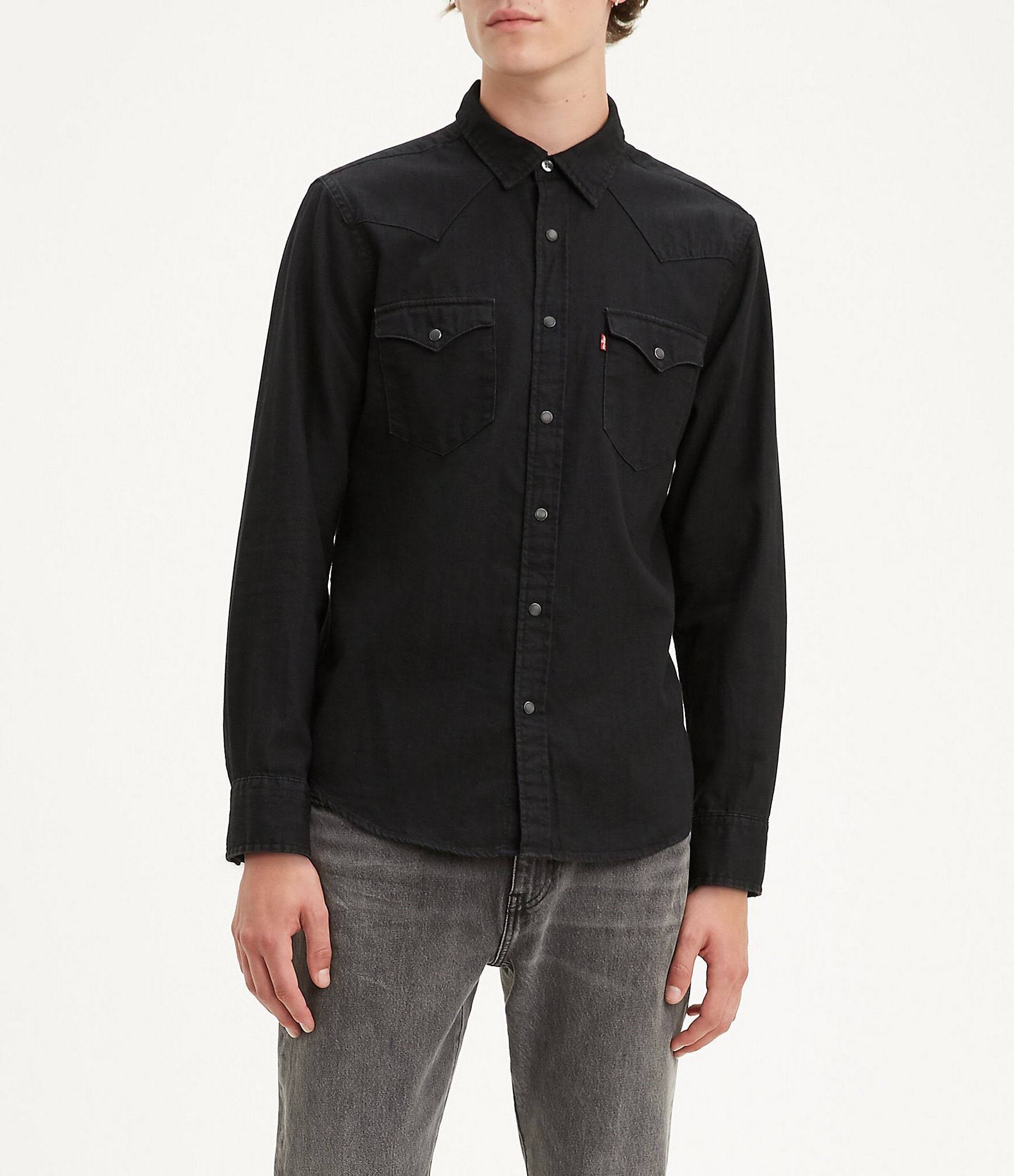 Standard Denim Shirt - Black Rinse 