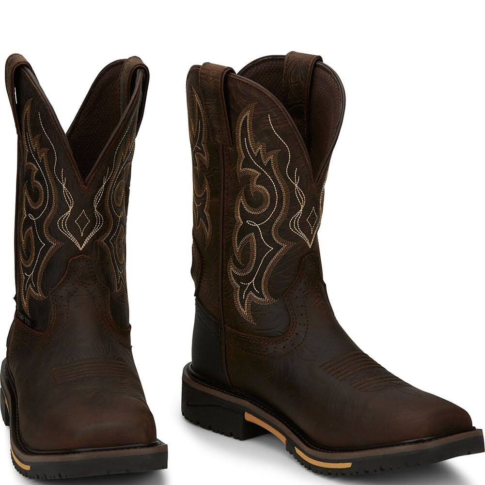 justin boots composite toe waterproof