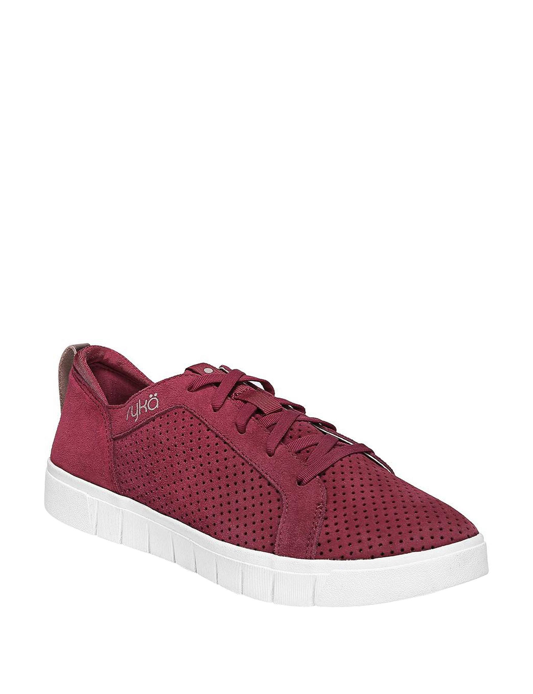 ryka red sneakers
