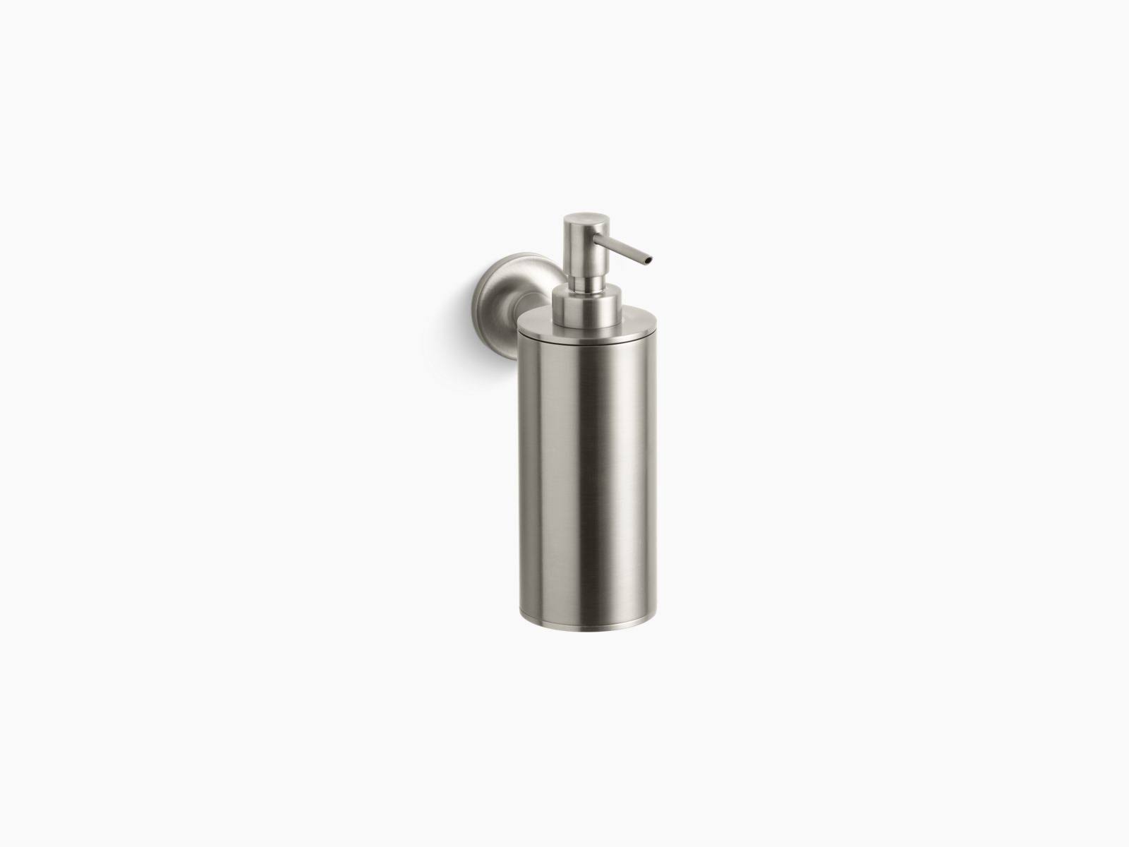 Kohler K 14380 Bn Purist Wall Mounted Soaplotion Dispenser Vibrant Brushed Nickel Nvilo 0026