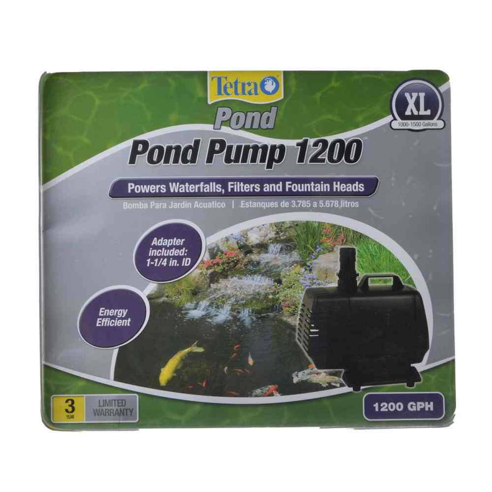 Tetra PondWater Garden Pump 1200 GPH Nvilo