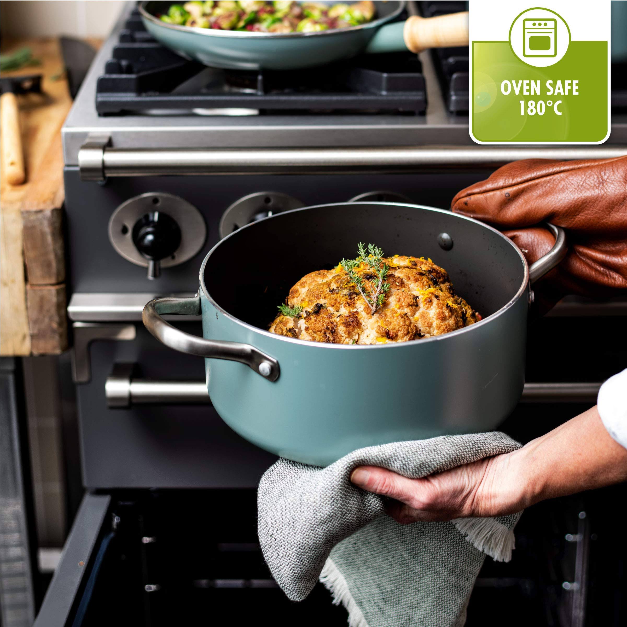 GreenPan Mayflower 13Piece Nonstick Cookware Set, 100 Nvilo