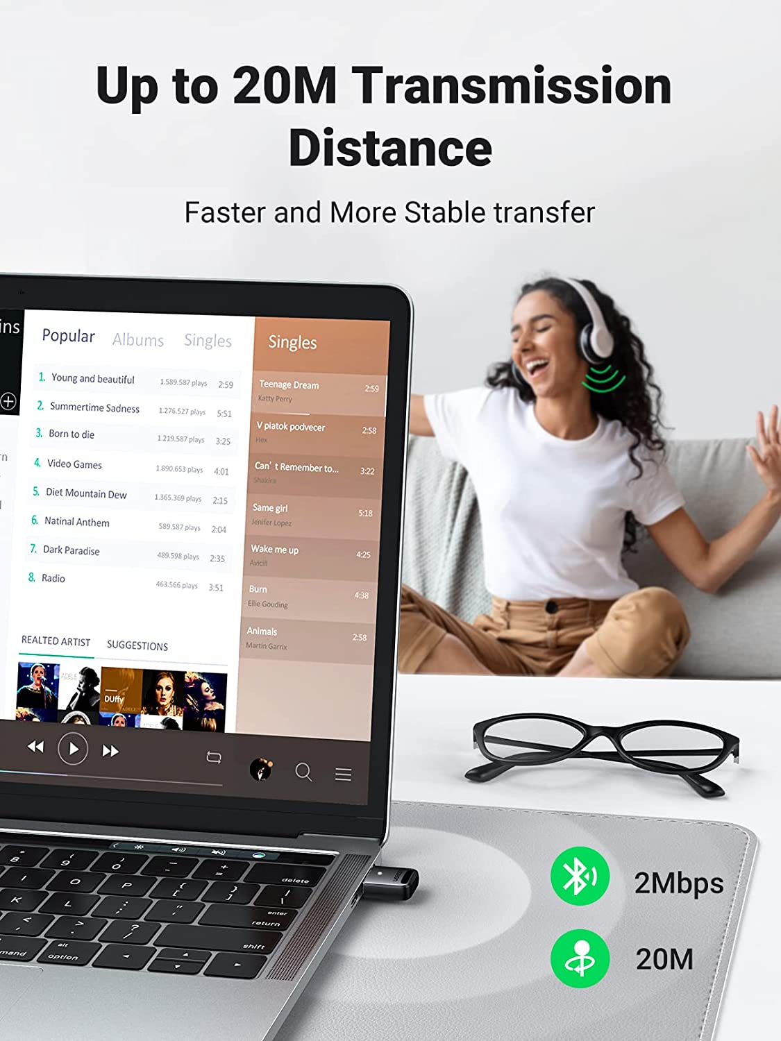 UGREEN USB Bluetooth Adapter