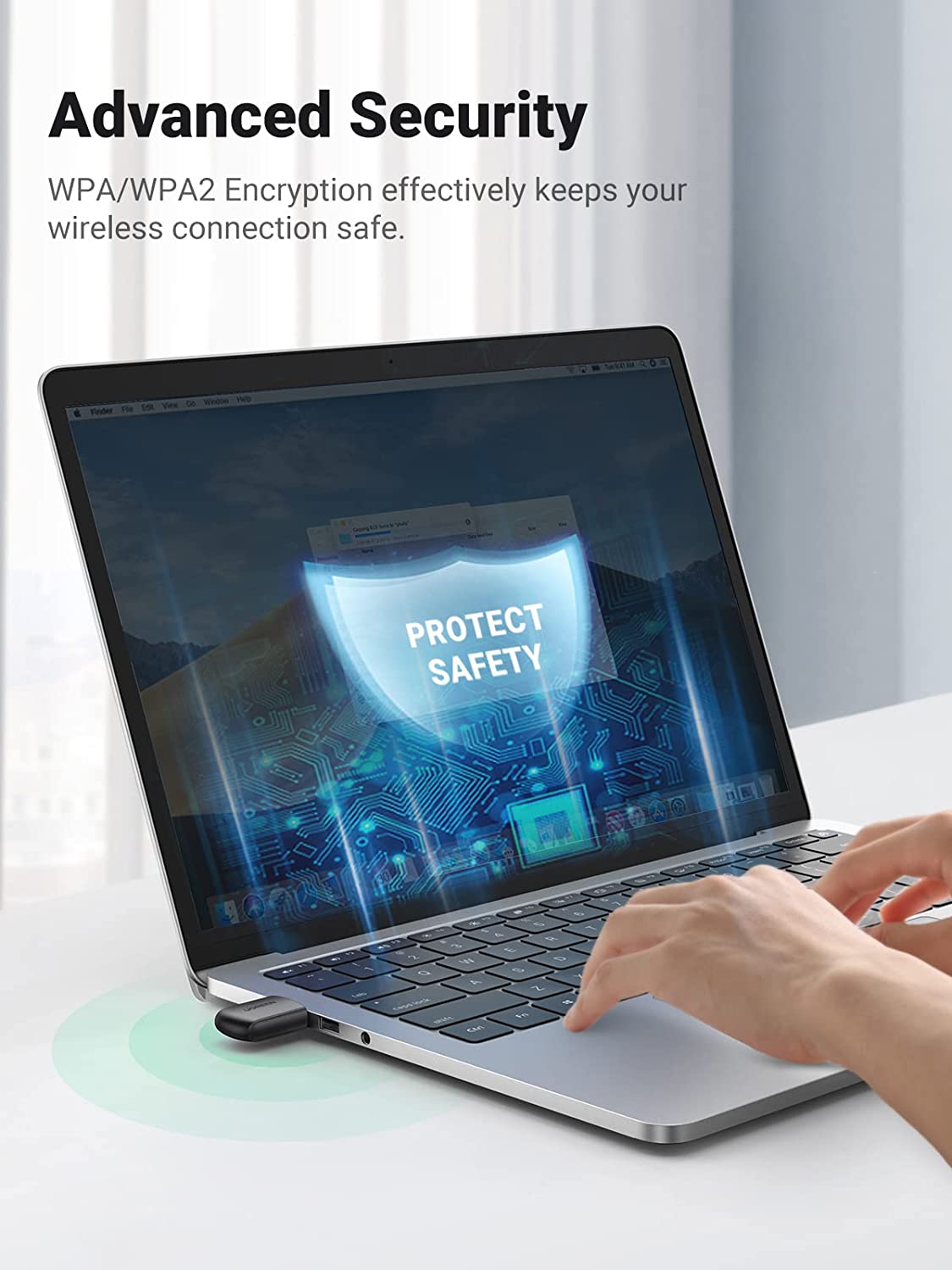 UGREEN AC650 USB WiFi Adapter for Desktop