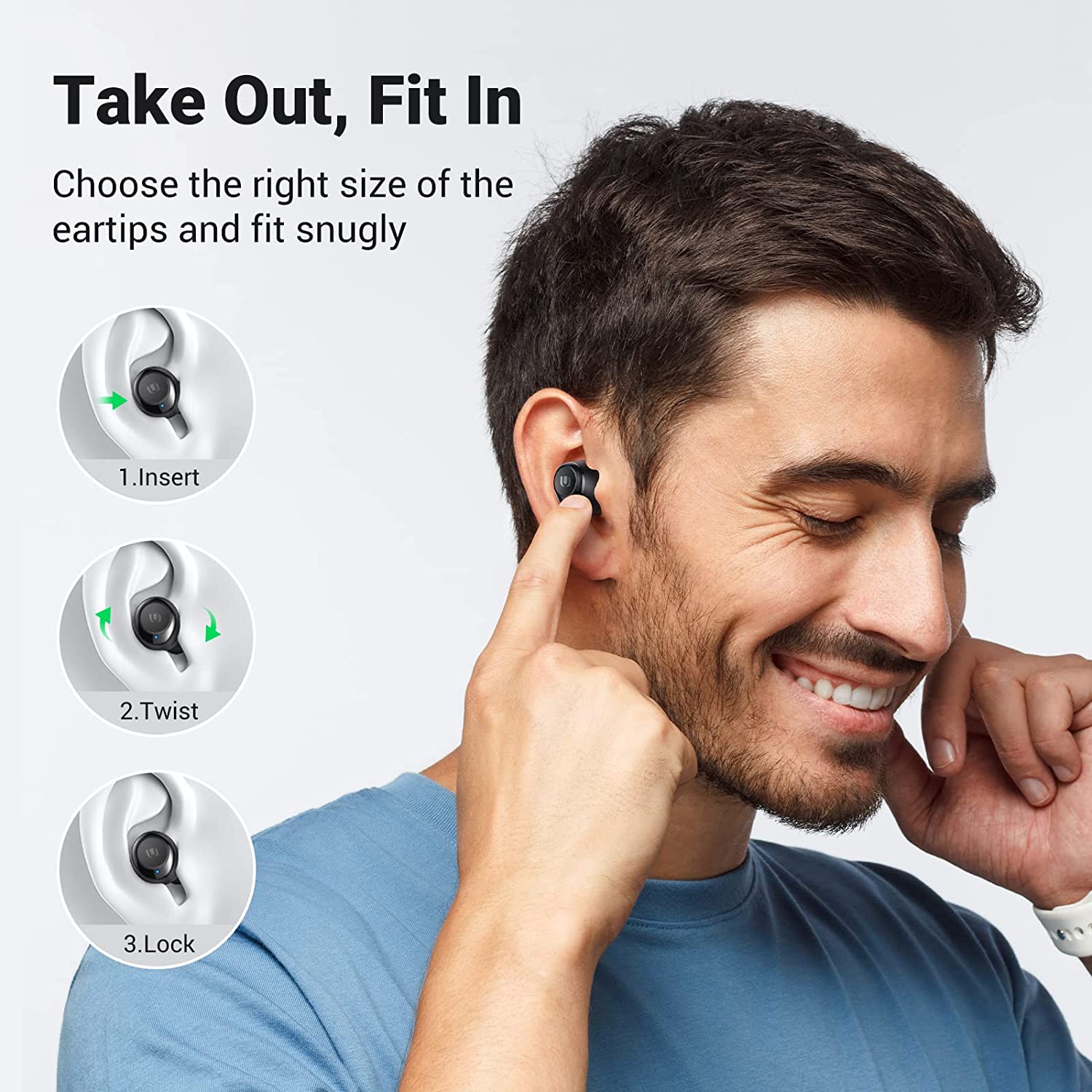 UGREEN HiTune Wireless Earbuds Bluetooth 5.0