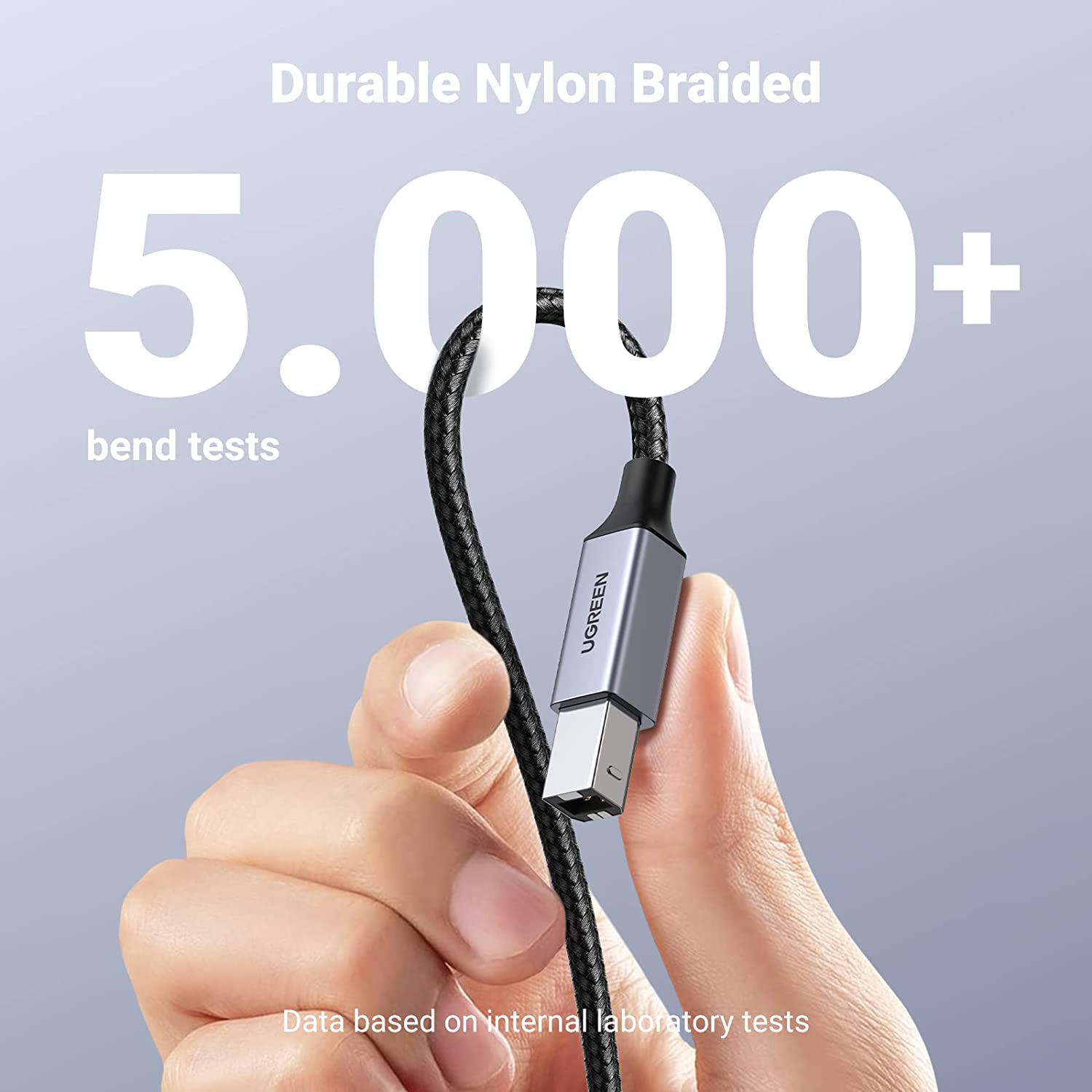 UGREEN USB C Printer Cable to USB B 3 FT