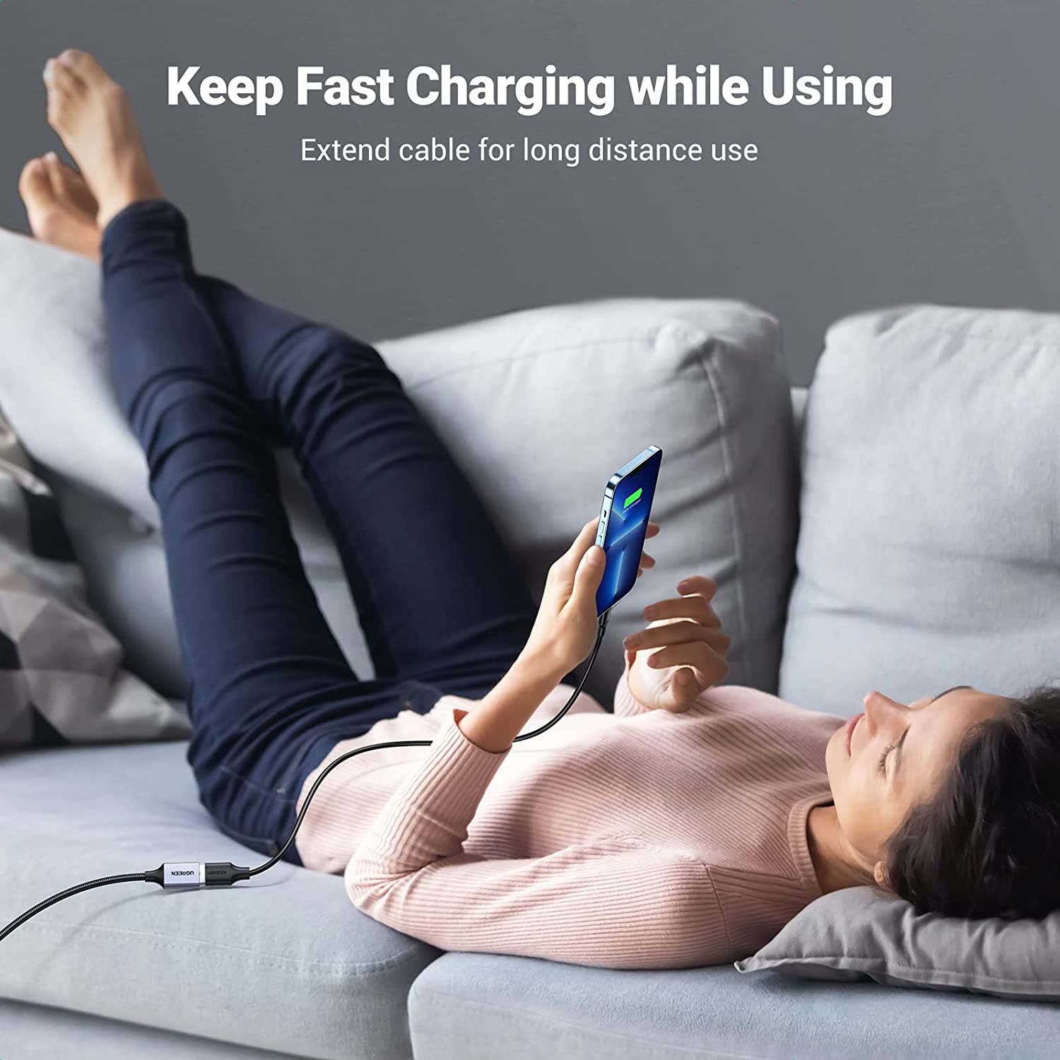 UGREEN 2 Pack USB Extension Cable