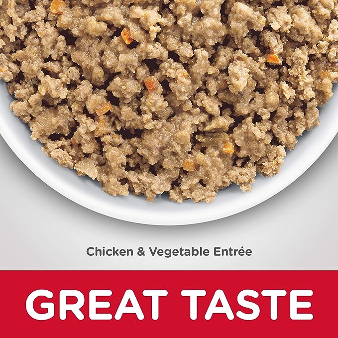 Hill's Science Diet Wet Dog Food, Adult, Perfect Weight for Weight Management, Chicken & Vegetable Recipe, 12.8 oz. Cans, 12-Pack