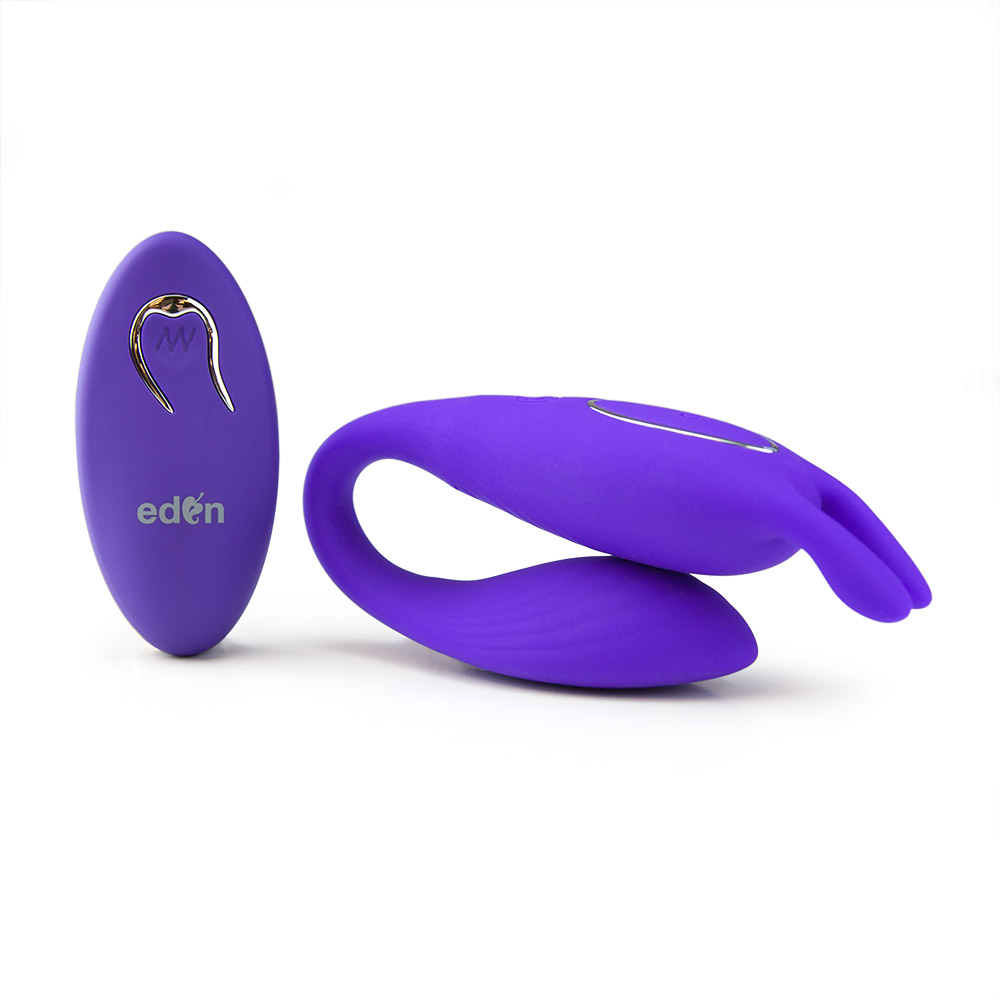 Passion Remote control C-shape vibe for couples