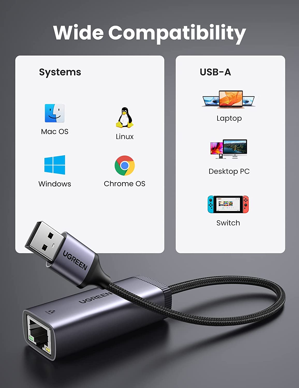UGREEN USB to Ethernet Adapter
