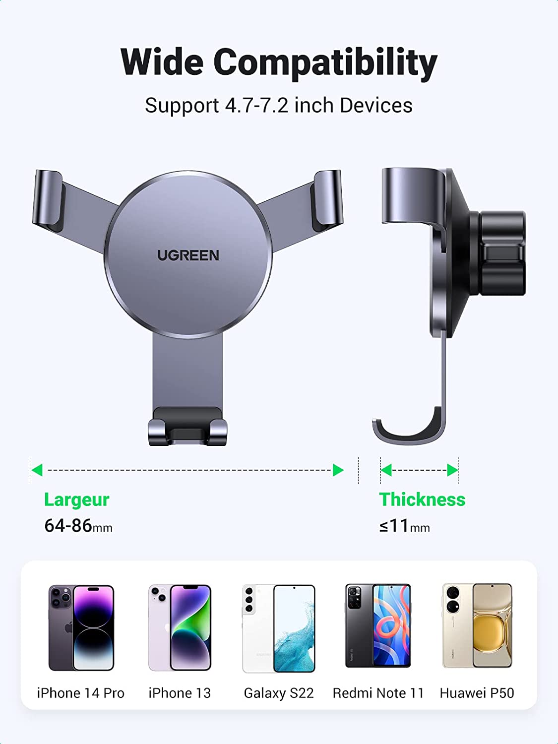 UGREEN Car Phone Holder Air Vent