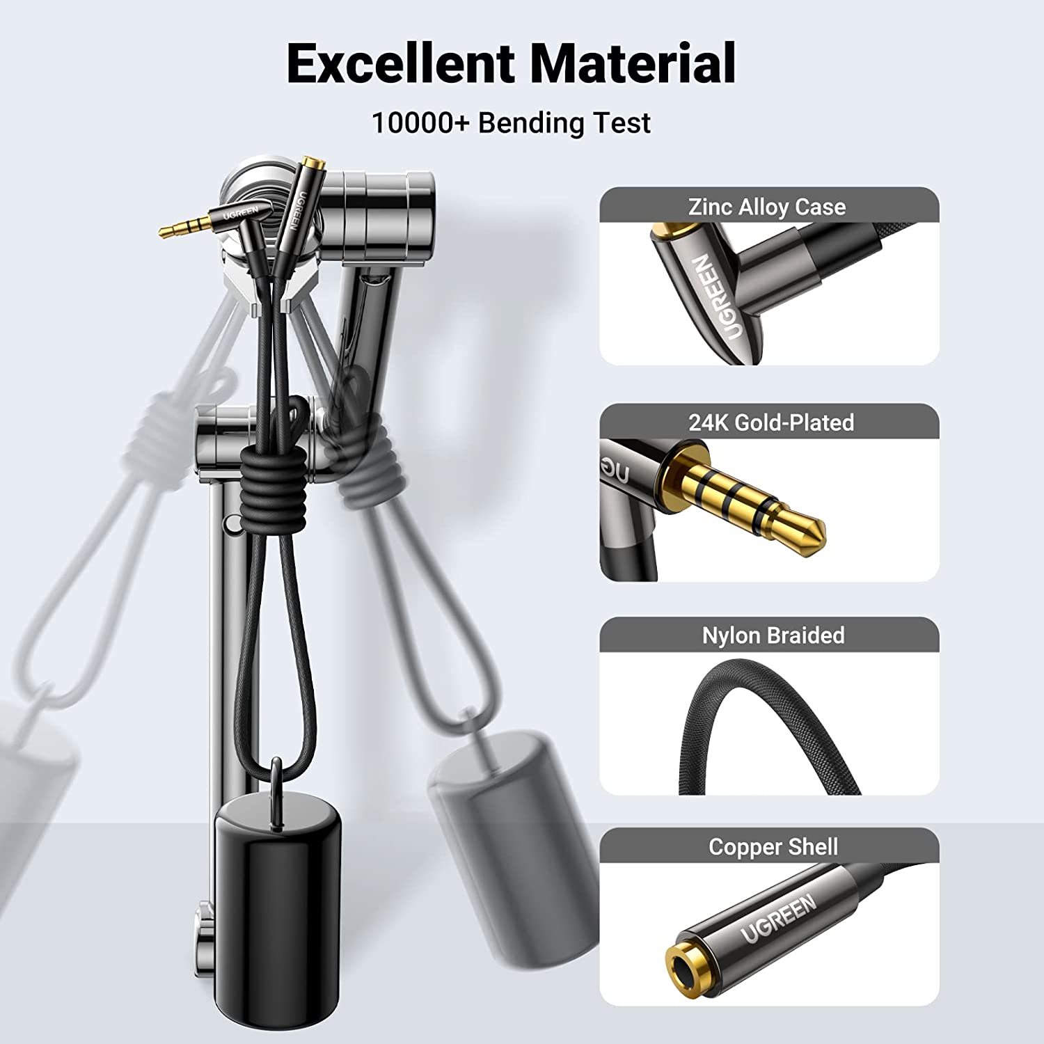 UGREEN Headphone Extension Cable