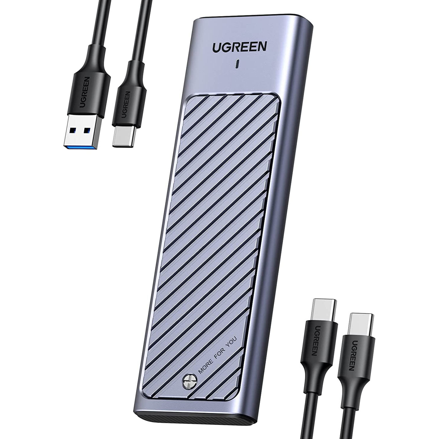 UGREEN M.2 NVMe SATA SSD Enclosure Aluminum