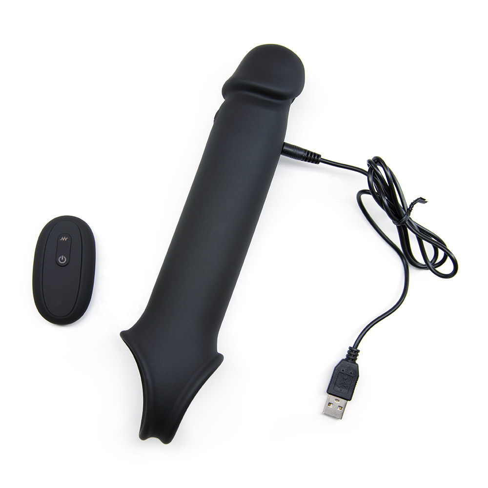 Vibro maximiser Vibrating penis extension