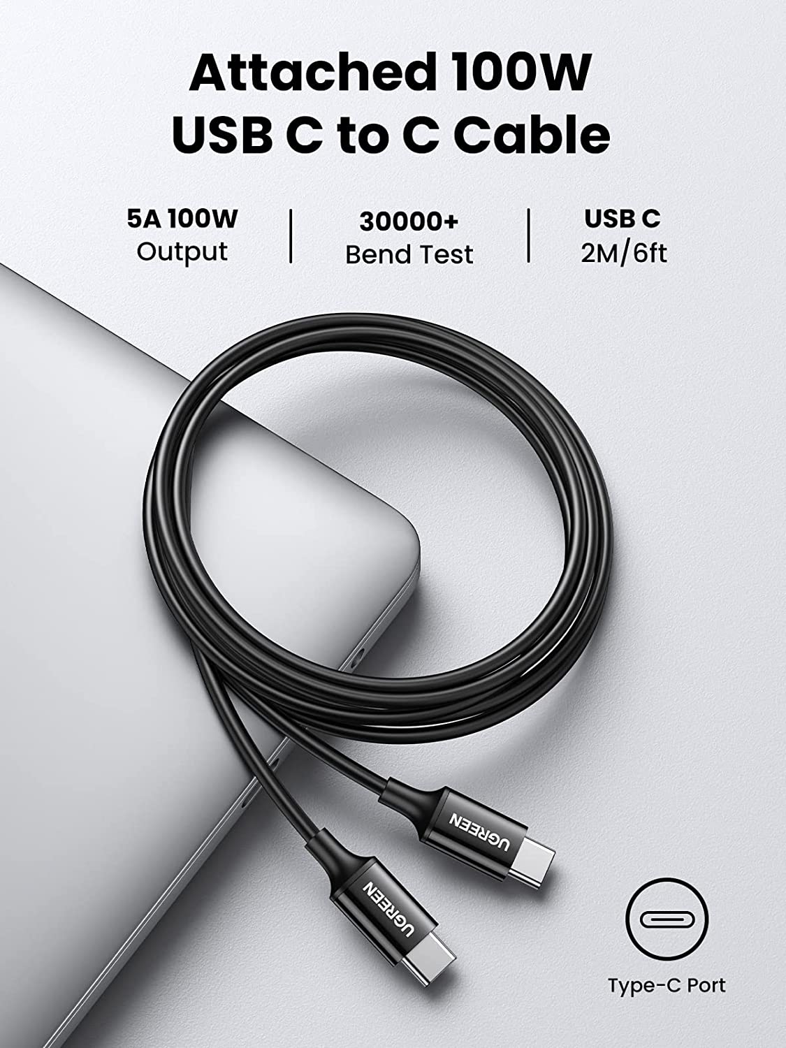 UGREEN 65W USB C PD Charger GaN Charger with