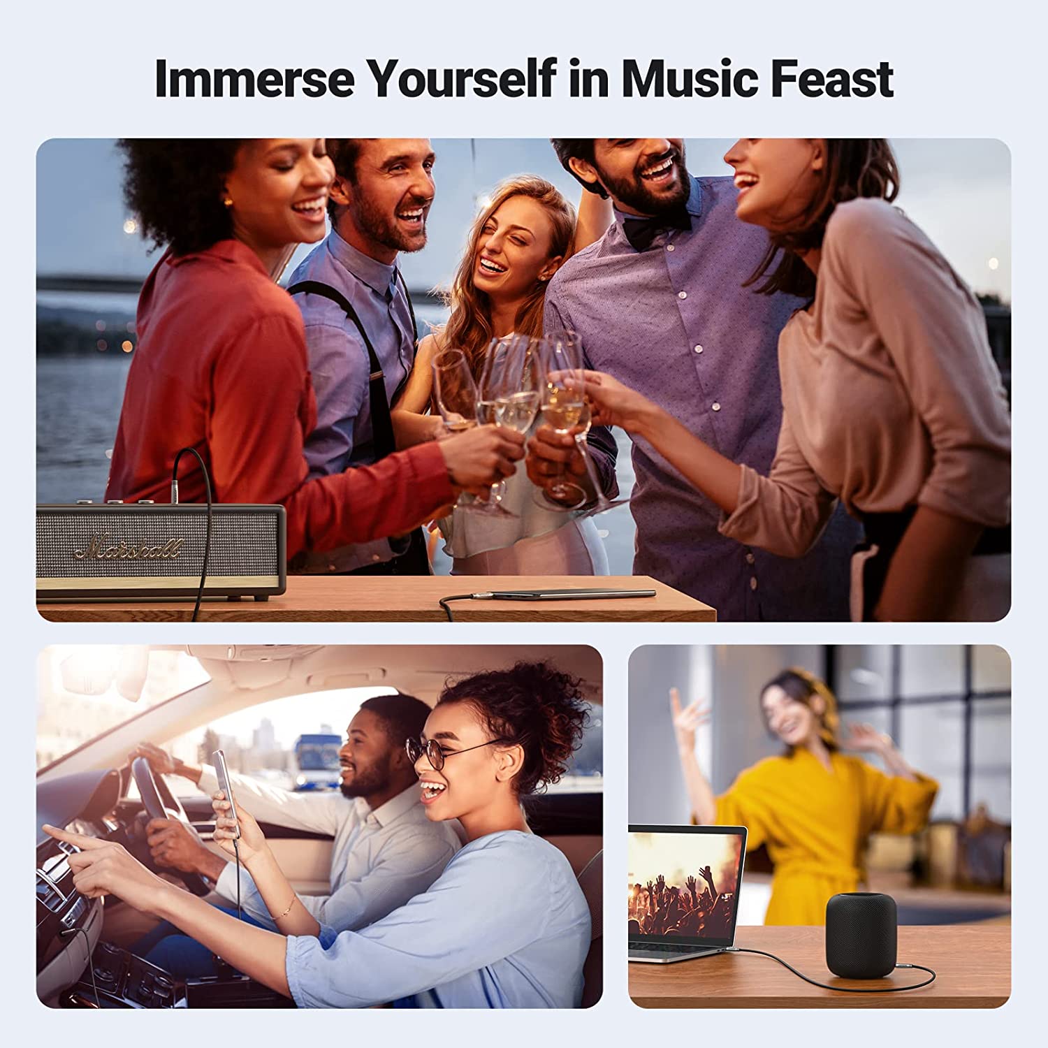 UGREEN 3.5mm Audio Cable Nylon