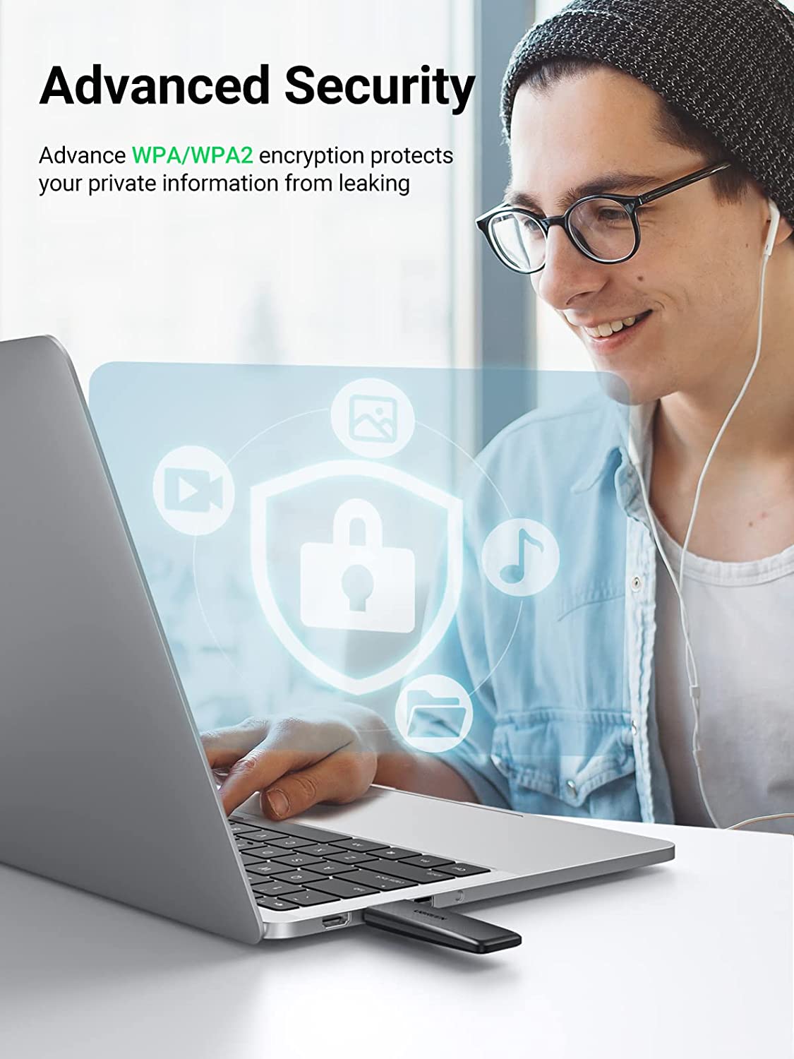 UGREEN AC1300 USB WiFi Adapter