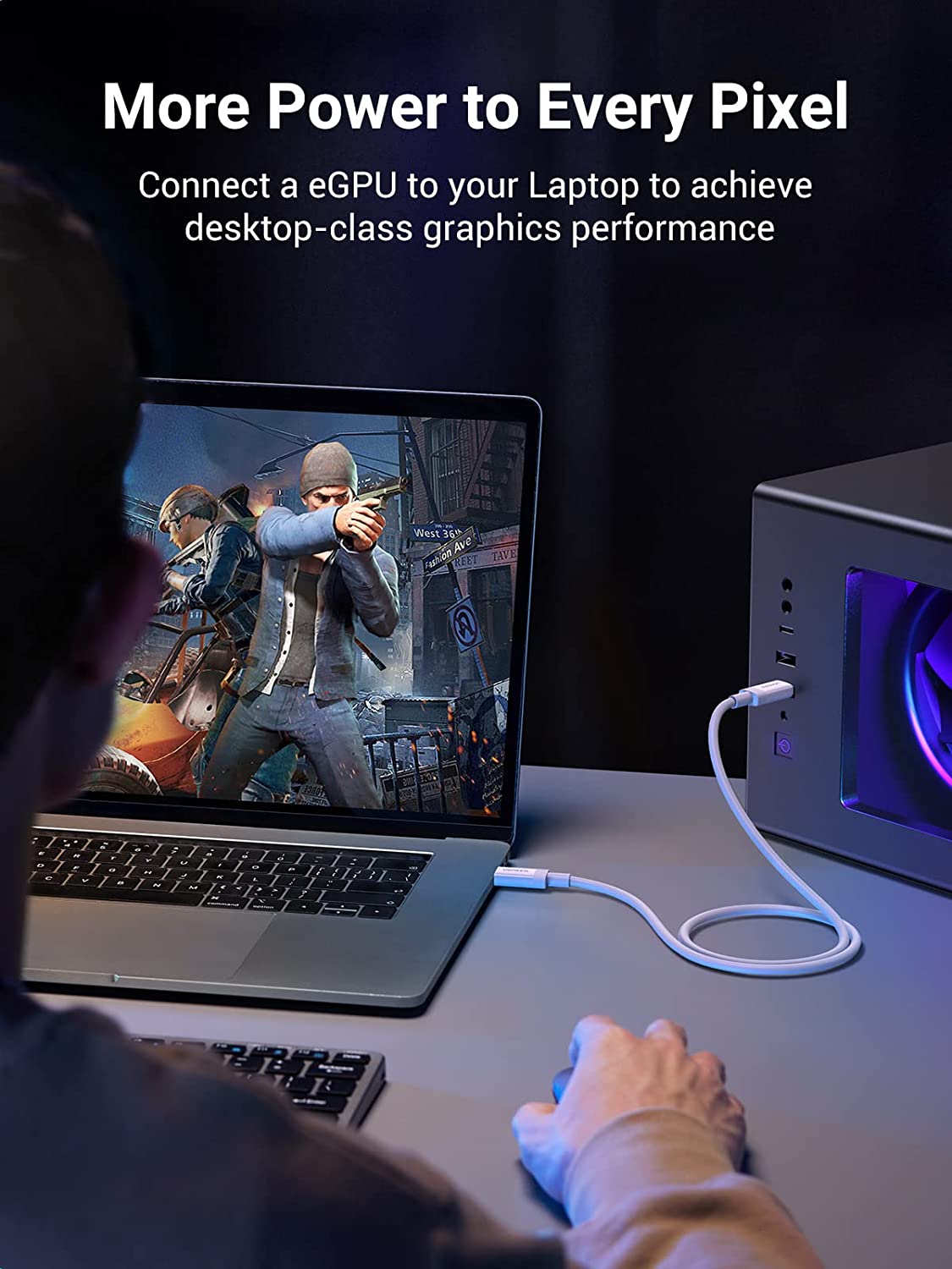 UGREEN USB-IF Certified USB4.0 100W USB C Cable